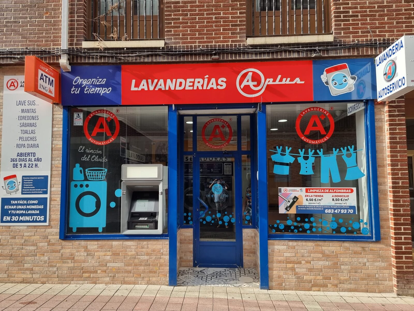 Lavandería A Plus Cistérniga, fotografía 2