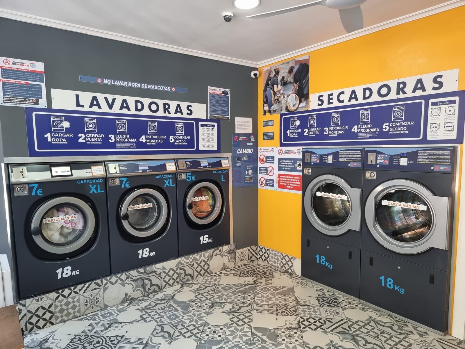Lavandería A Plus Cistérniga, fotografía 1